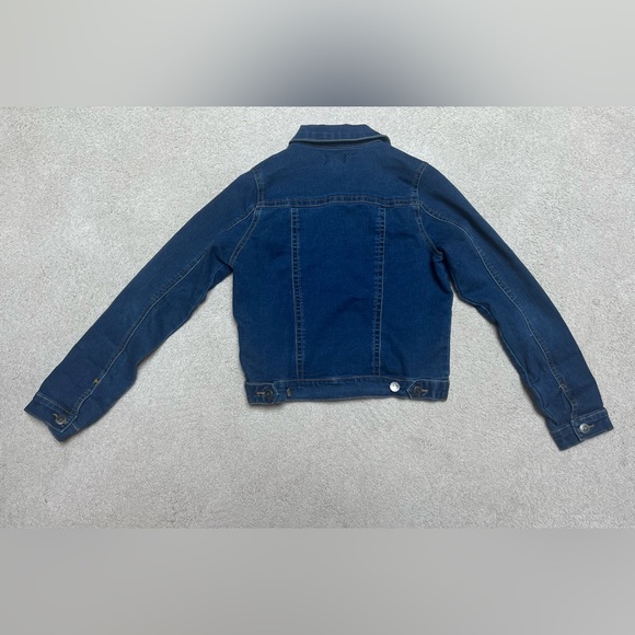 Tractr Kids Denim Jacket - Dark Blue - Picture 3 of 3
